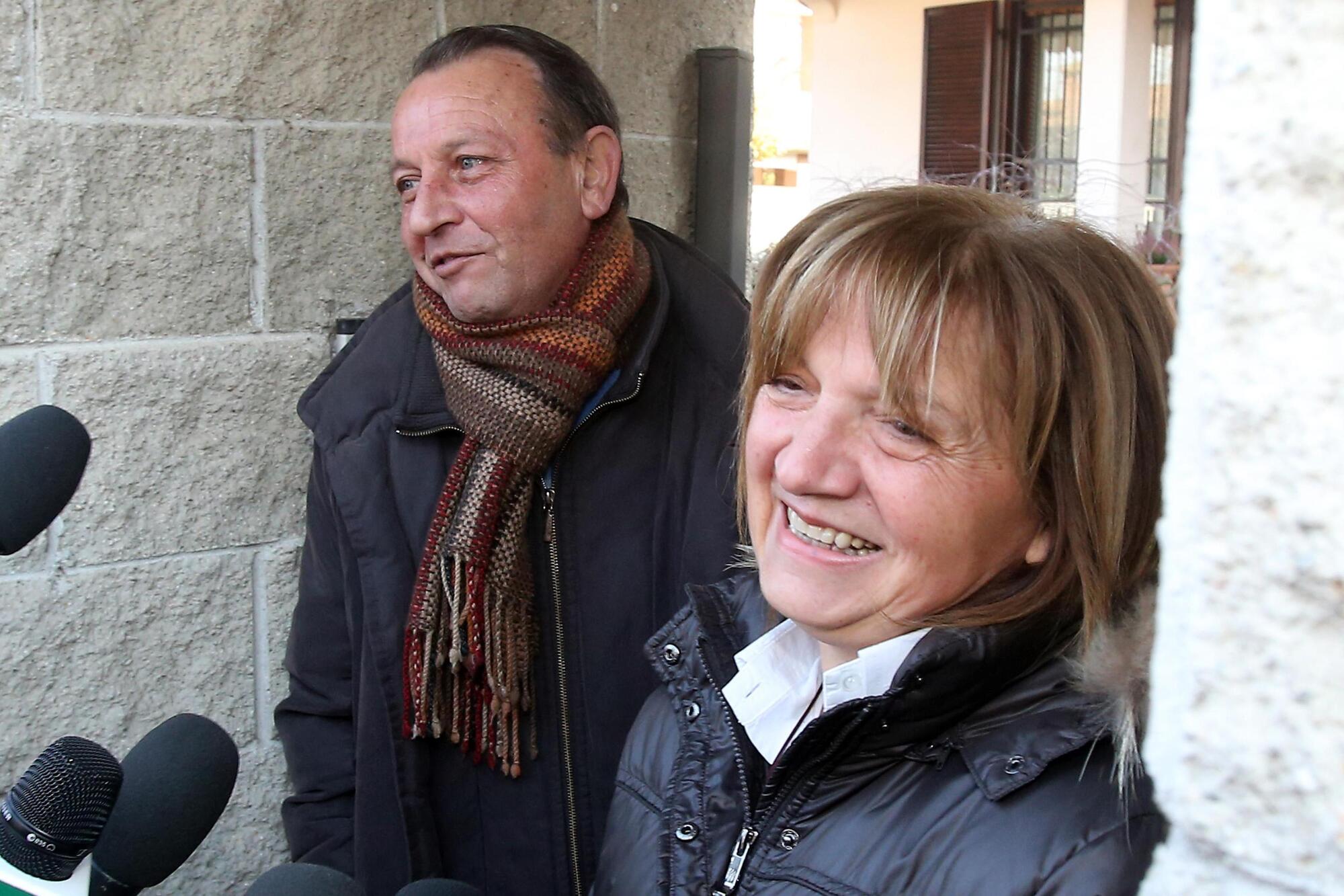 I genitori di Chiara Poggi