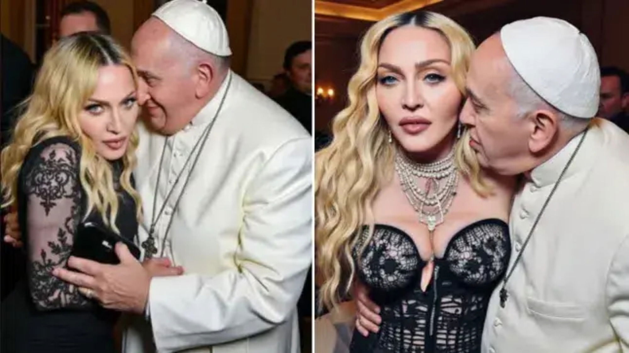 Madonna e papa Francesco