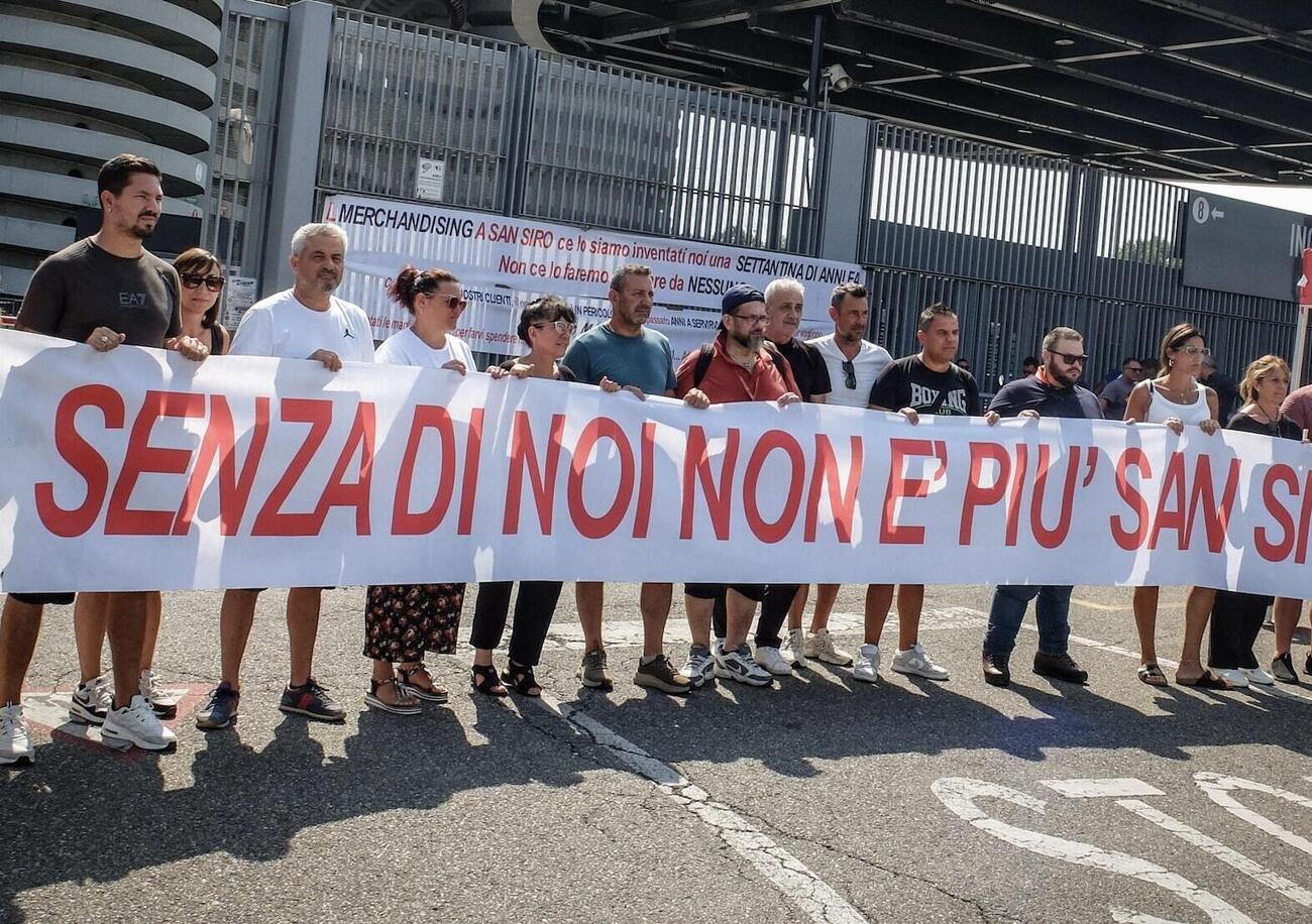 AMBULANTI SGRADITI! Dopo gli ultras, anche i lavoratori di San Siro sono esclusi dalla prossima stagione. Ma perch&eacute;? Intanto Nino Ciccarelli della curva Nord attacca la societ&agrave;: &ldquo;&Egrave; il modello americano&rdquo;