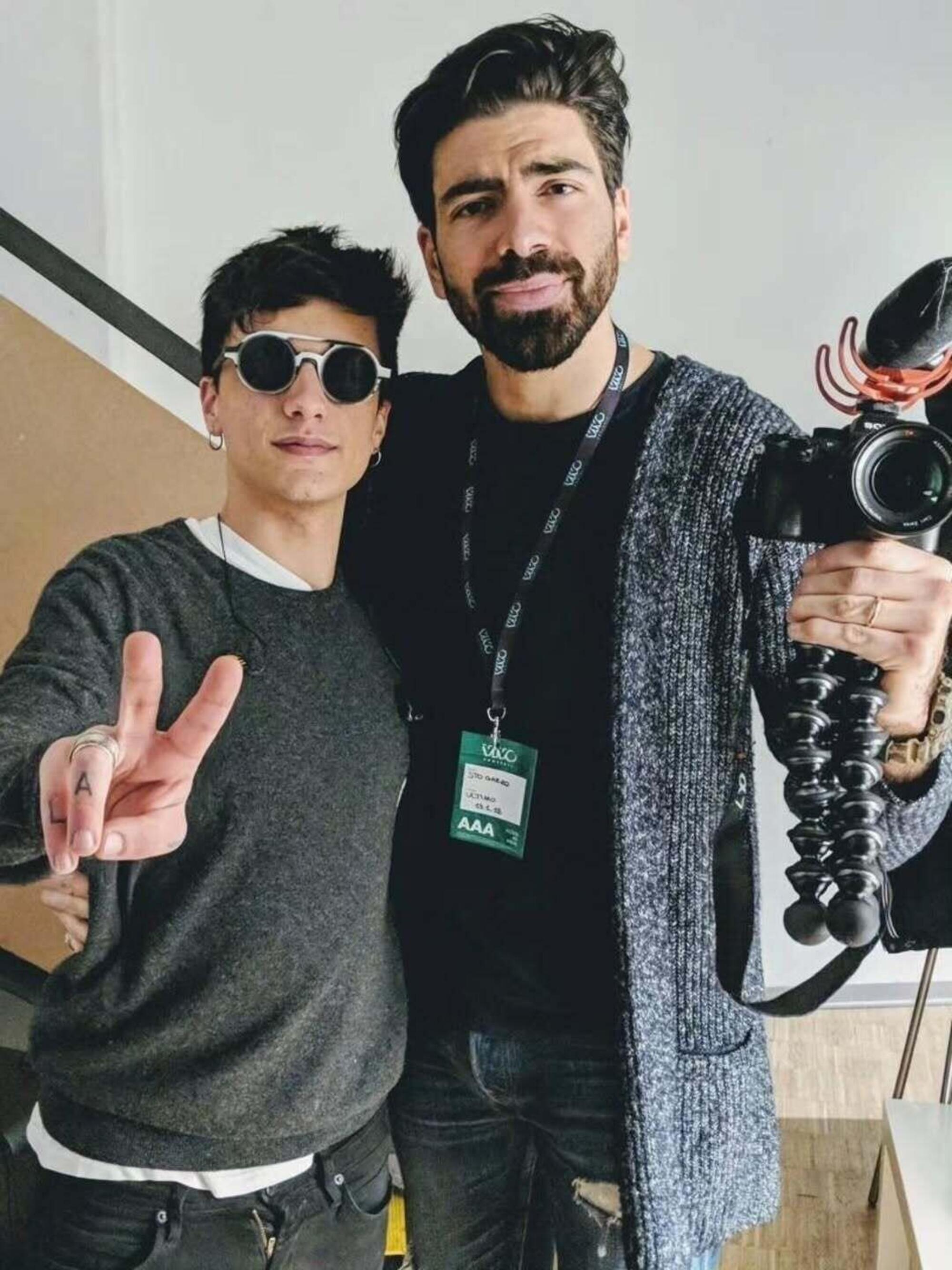 Gianluca Gazzoli con Ultimo nel 2018