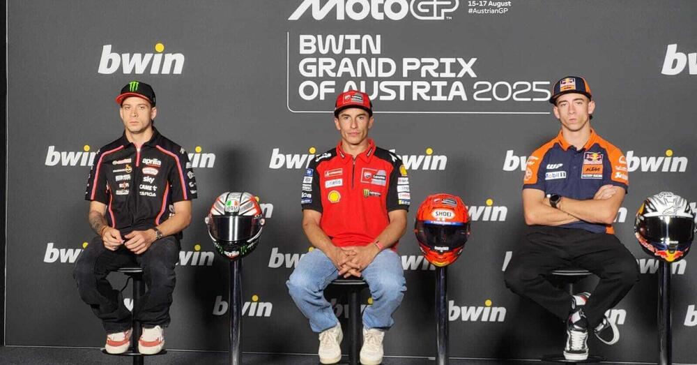 Le domande belle e che danno gusto anche ai piloti ormai le fanno i bambini: &egrave; la lezione del gioved&igrave; del Red Bull Ring. Che parac*lo &egrave; Marc Marquez, invece, lo sapevamo gi&agrave;&hellip;