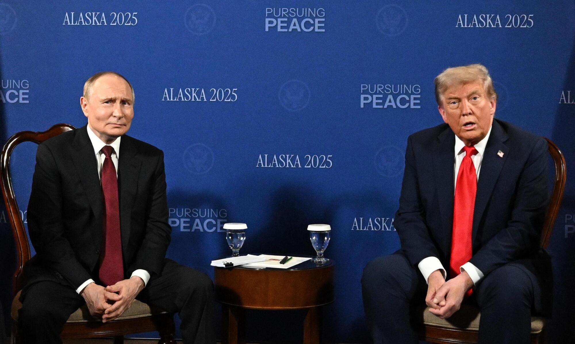 Putin e Trump ad Anchorage