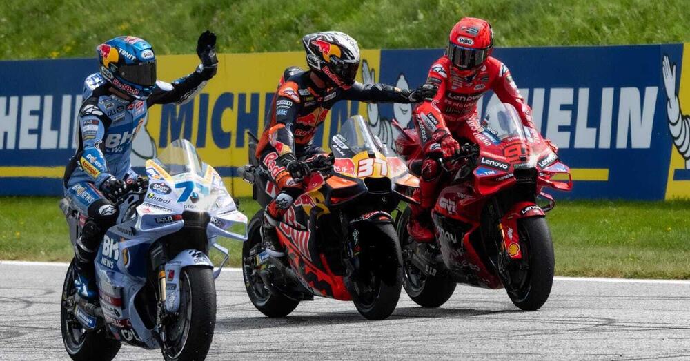 La Sprint d&rsquo;Austria l&rsquo;avevamo gi&agrave; vista da qualche parte: sabato grigio per l&rsquo;Italia (si salvano Bezzecchi e Bastianini), sfig*e per Bagnaia, brindano i Marquez e Acosta