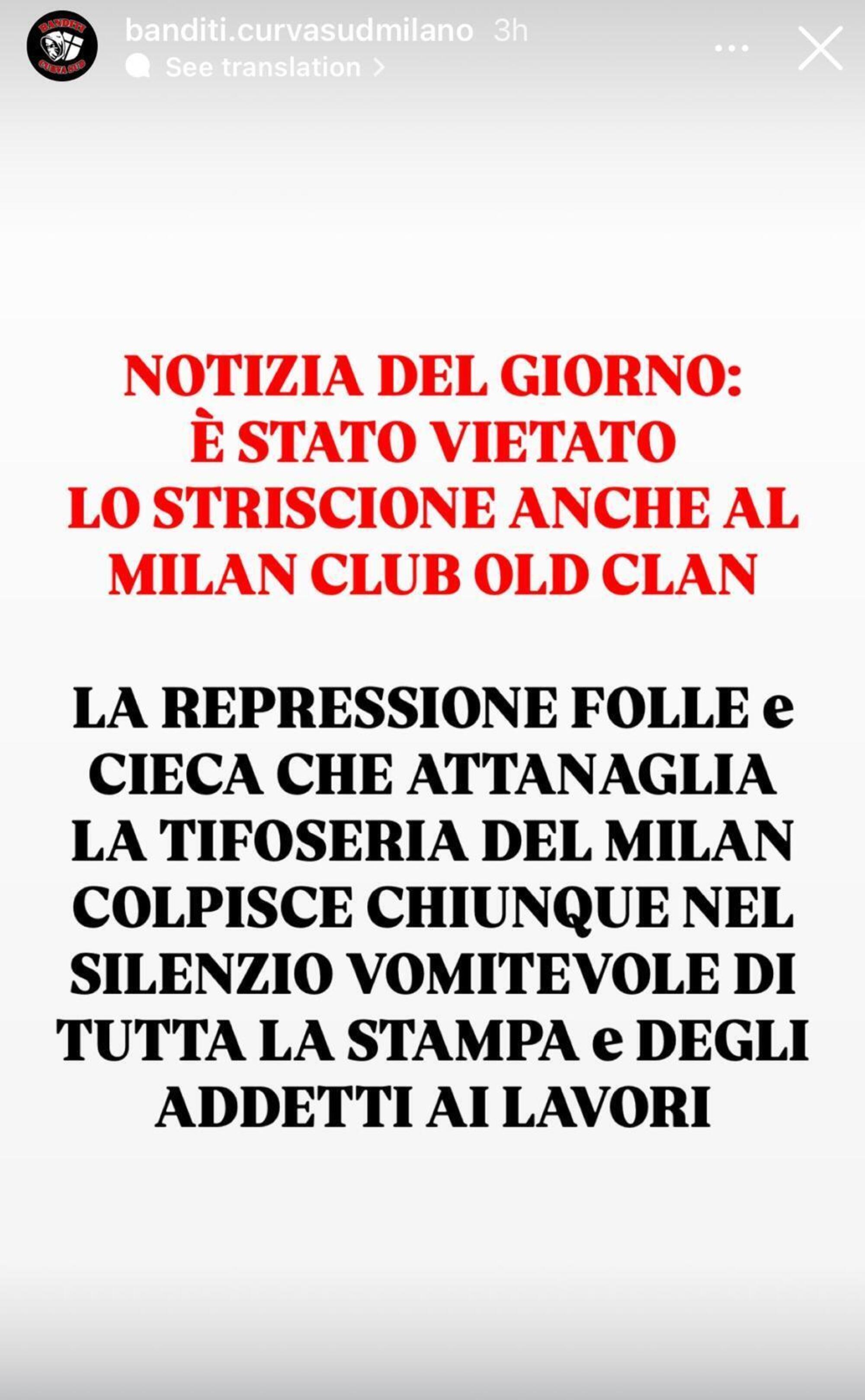 Banditi della curva Sud