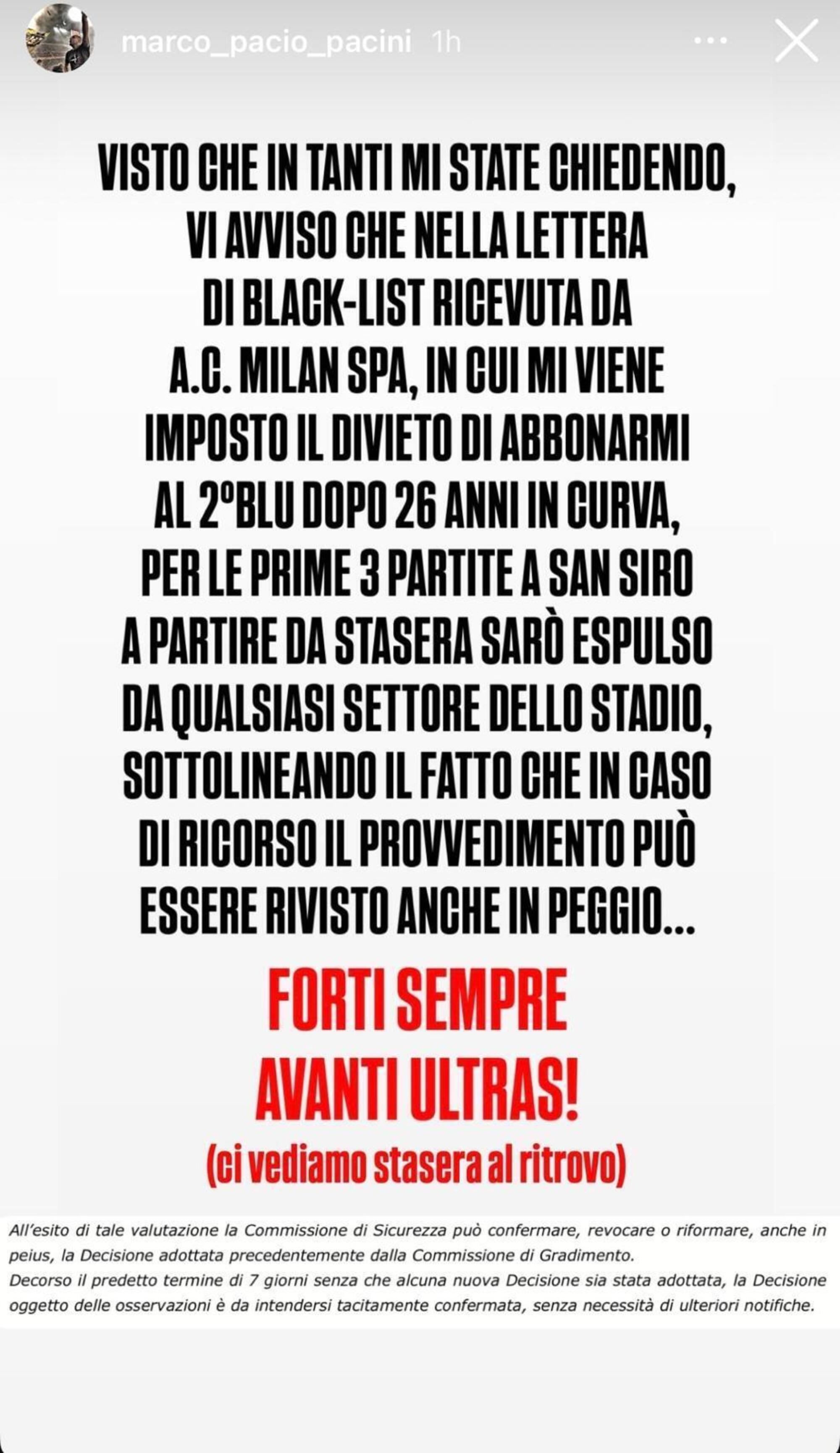 La storia di Marco "Pacio" Pacini