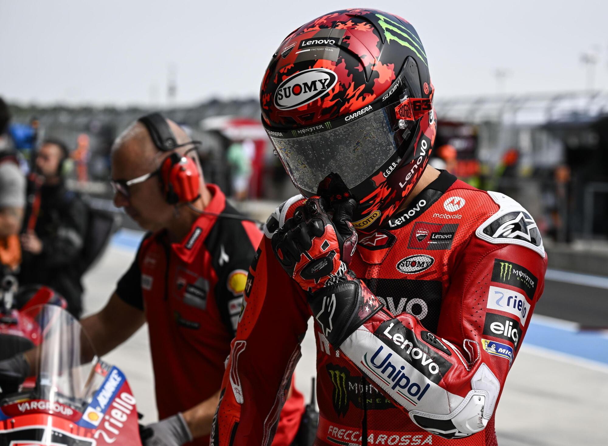 Bagnaia Ducati crisi 2025