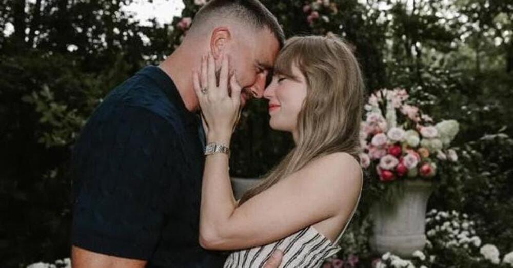 Perch&eacute; accusano Travis Kelce, fidanzato di Taylor Swift, di essere pro Trump, maschilista e sionista? Ecco qual &egrave; il suo patrimonio e tutte le fake news che circolano sul matrimonio