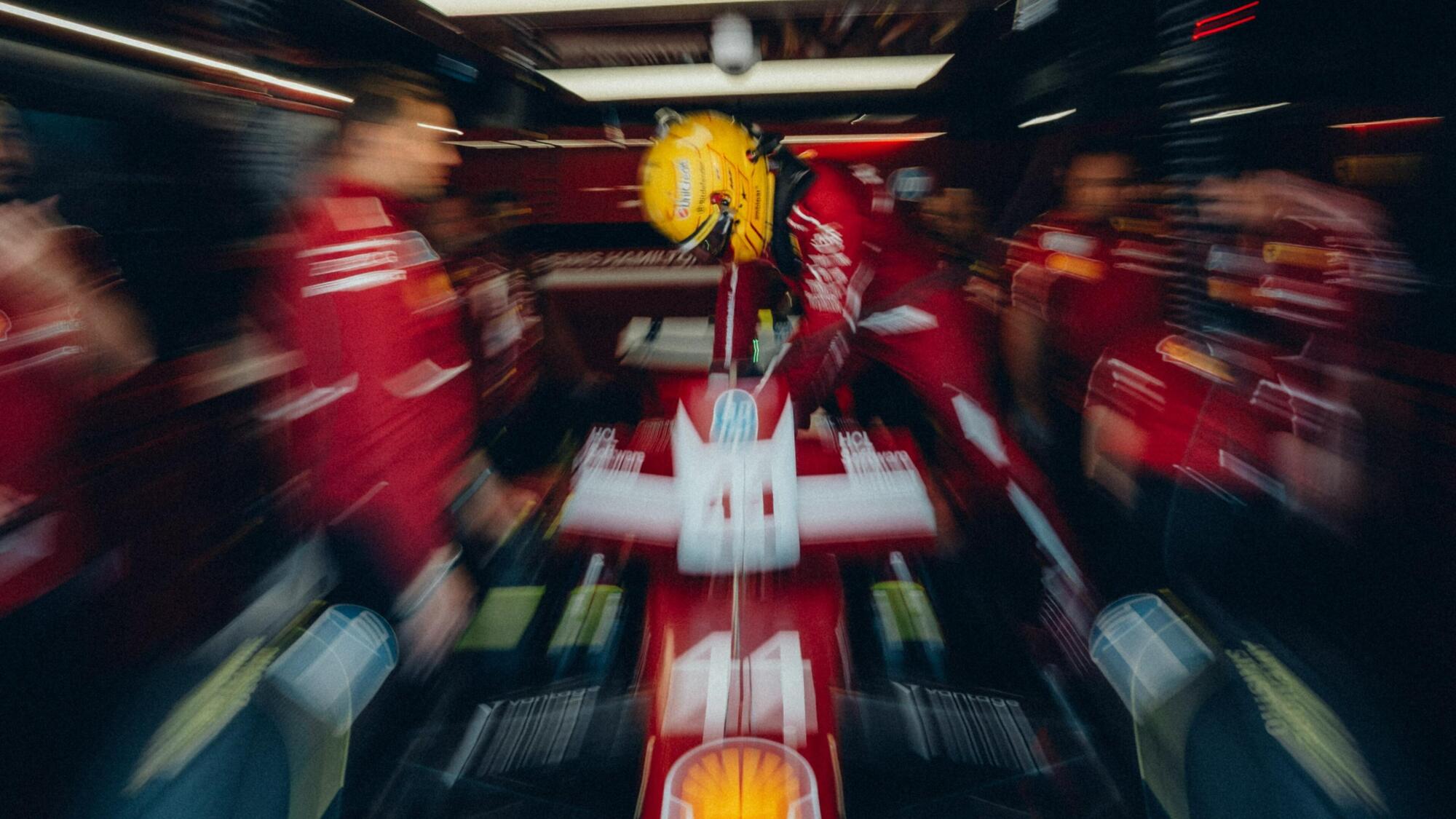 Lewis Hamilton Ferrari Zandvoort