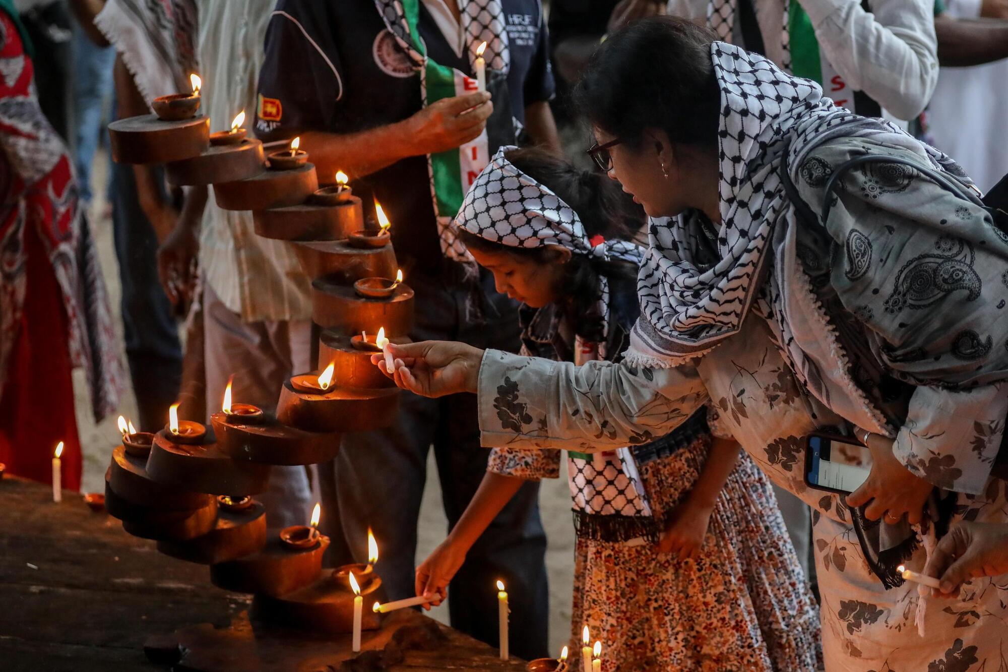 Una preghiera a Colombo per il successo della Global Sumud Flotilla