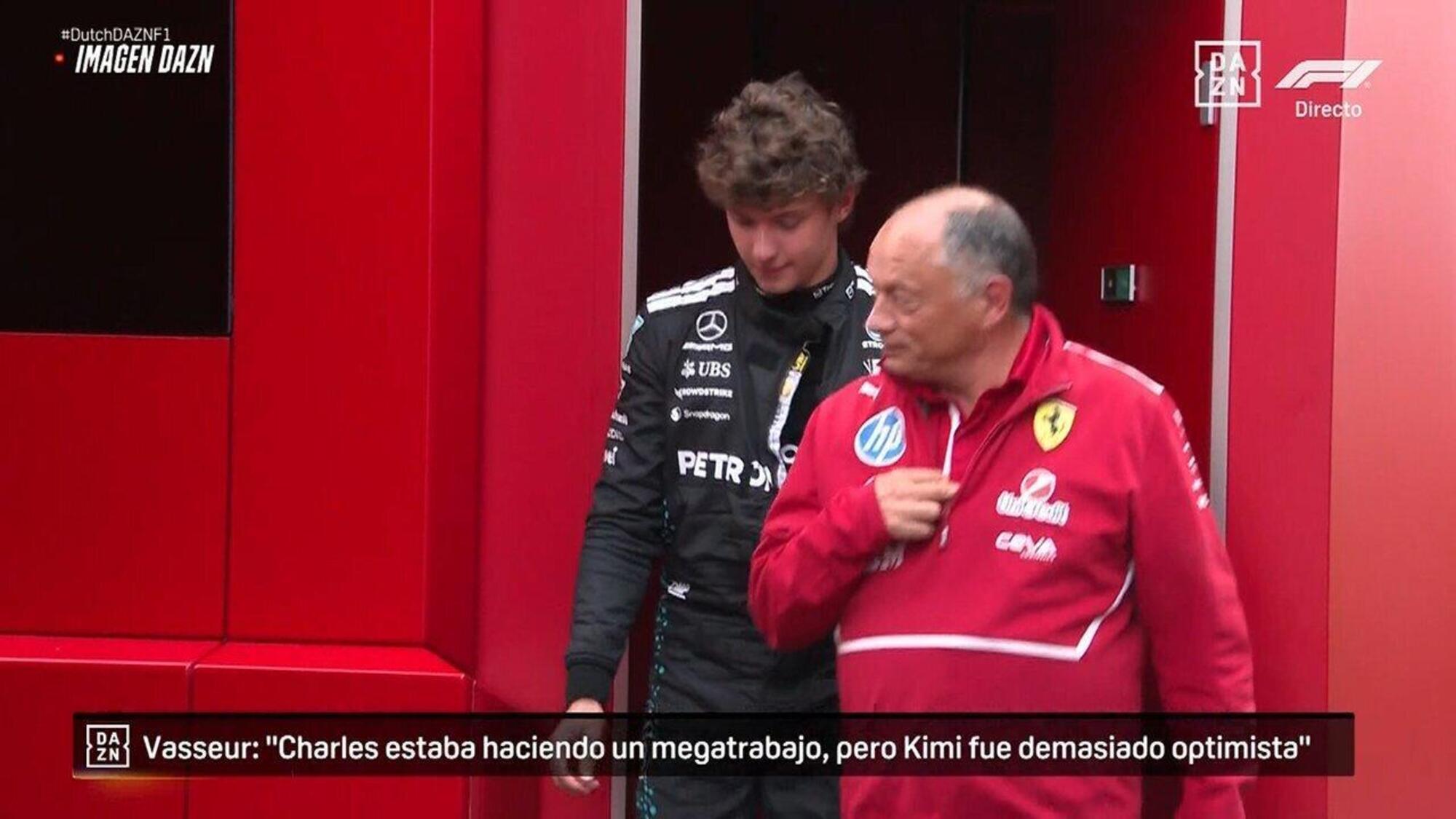 Kimi Antonelli Frederic Vasseur Zandvoort