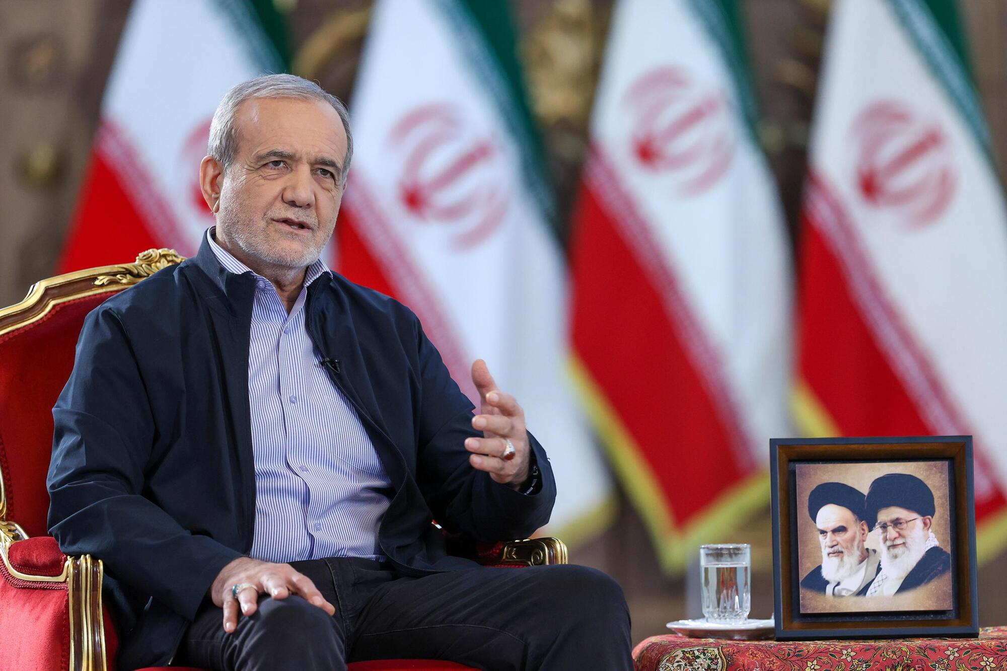 Masoud Pezeshkian, presidente iraniano