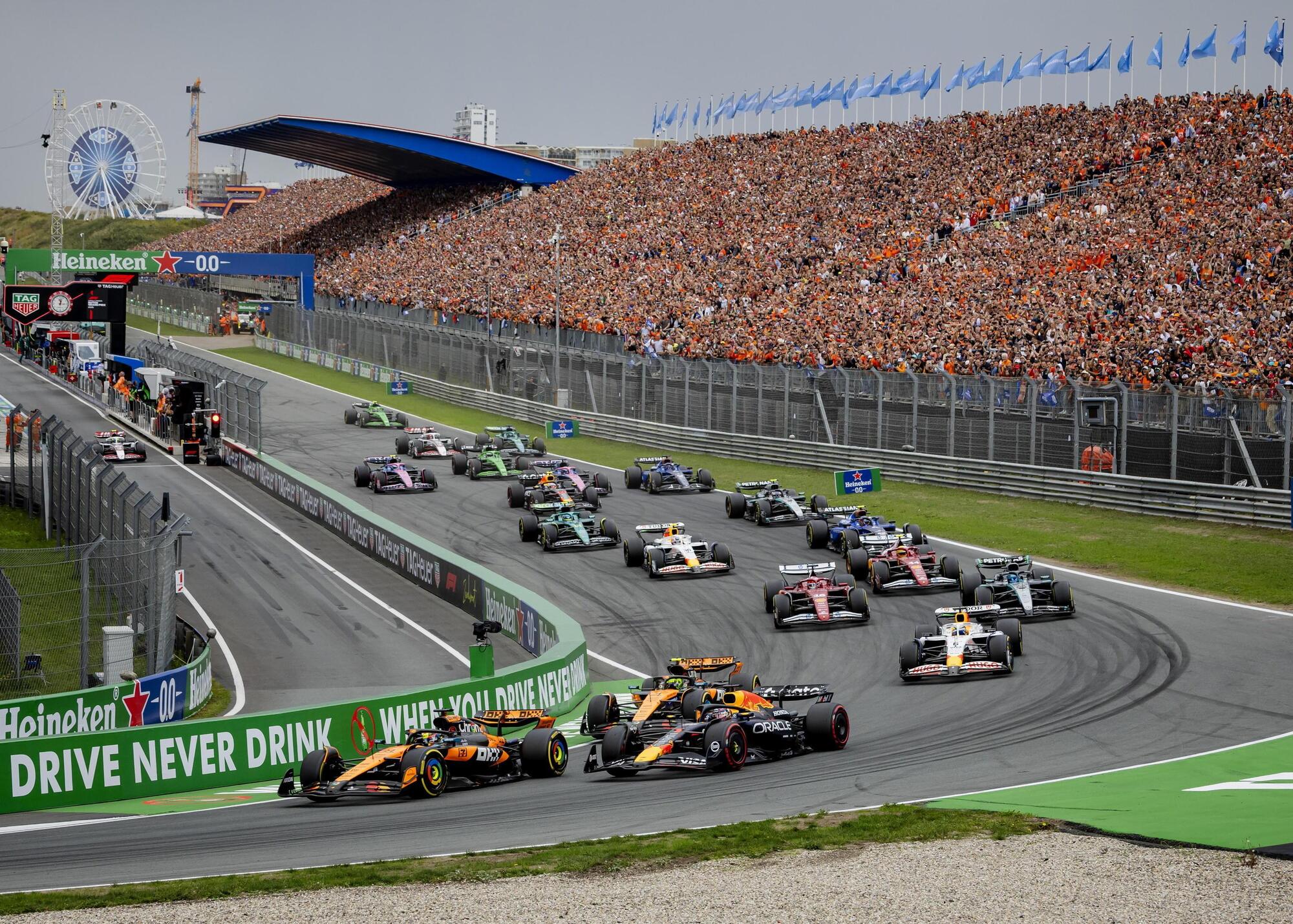 La Formula 1 a Zandvoort, 2025.