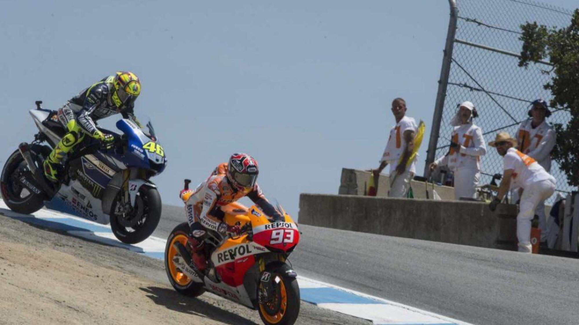 Marc Marquez-Valentino Rossi