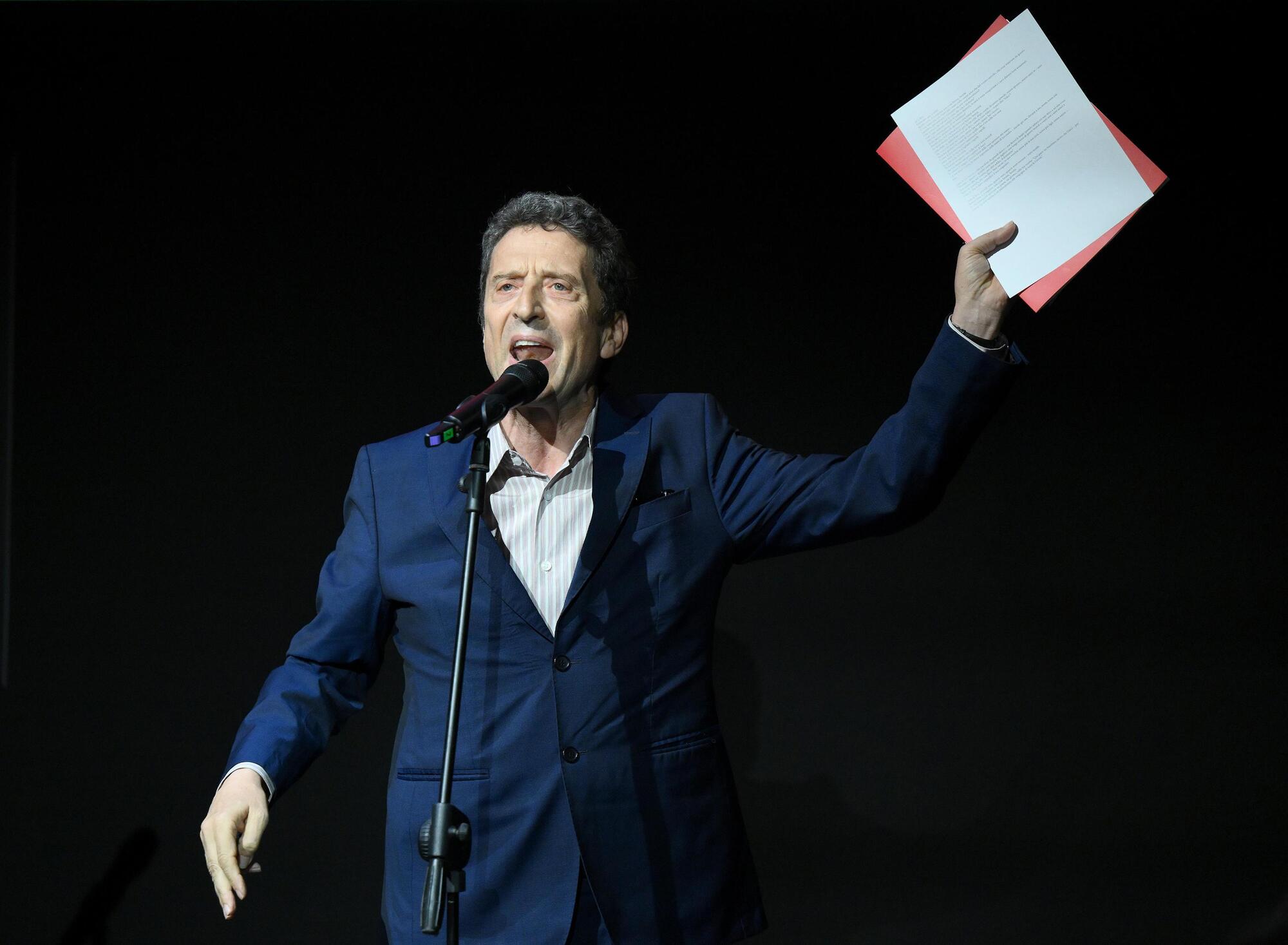 Il presidente della Biennale di Venezia, Pietrangelo Buttafuoco