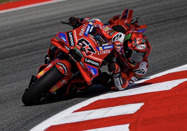 Tutto sul venerd&igrave; di Barcellona: Bagnaia troppo brutto per essere vero, Alex vuole rovinare la festa di Marc Marquez a Misano, ma il passo gara di Marini...