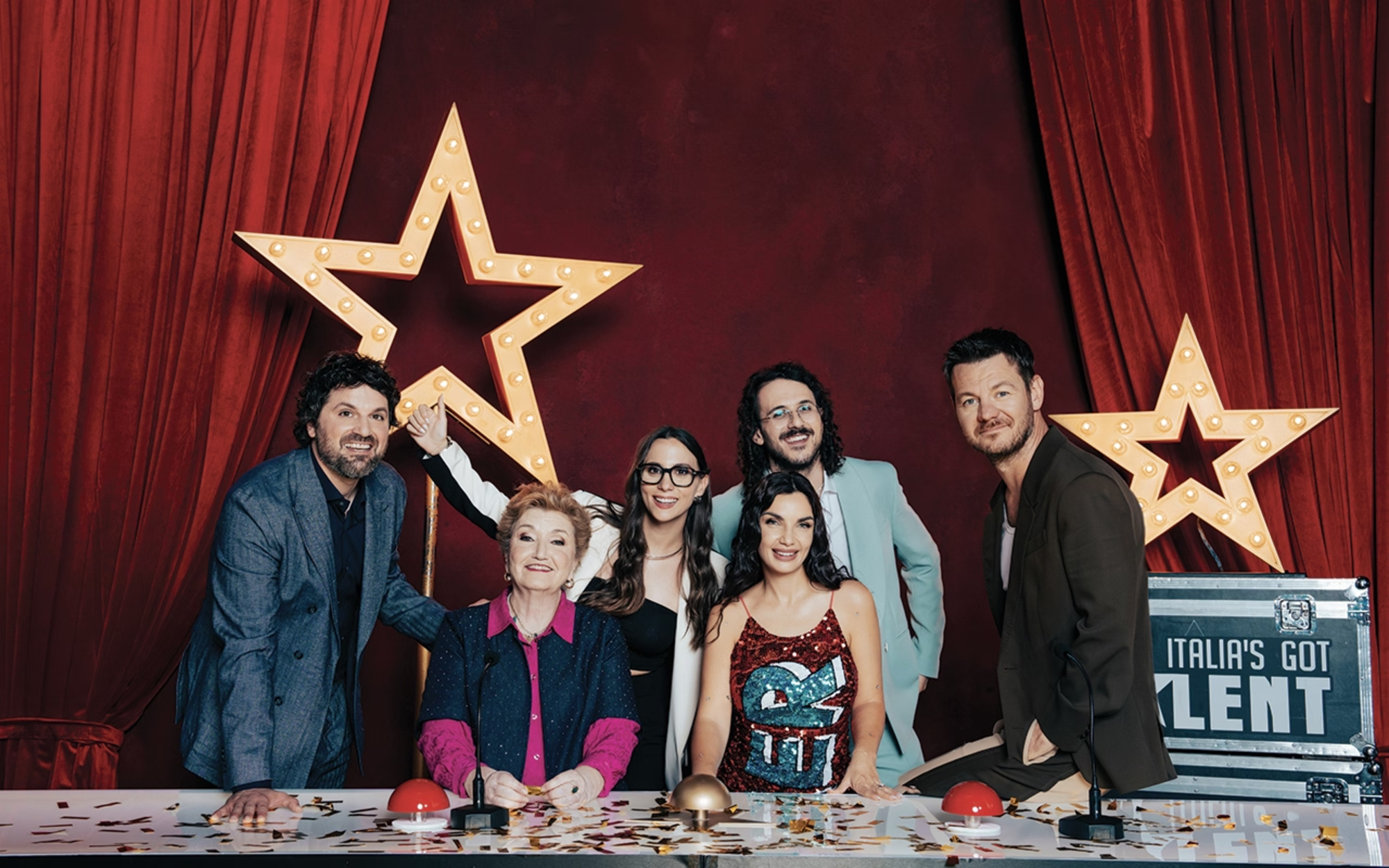 I giudici e i conduttori di Italia's Got Talent