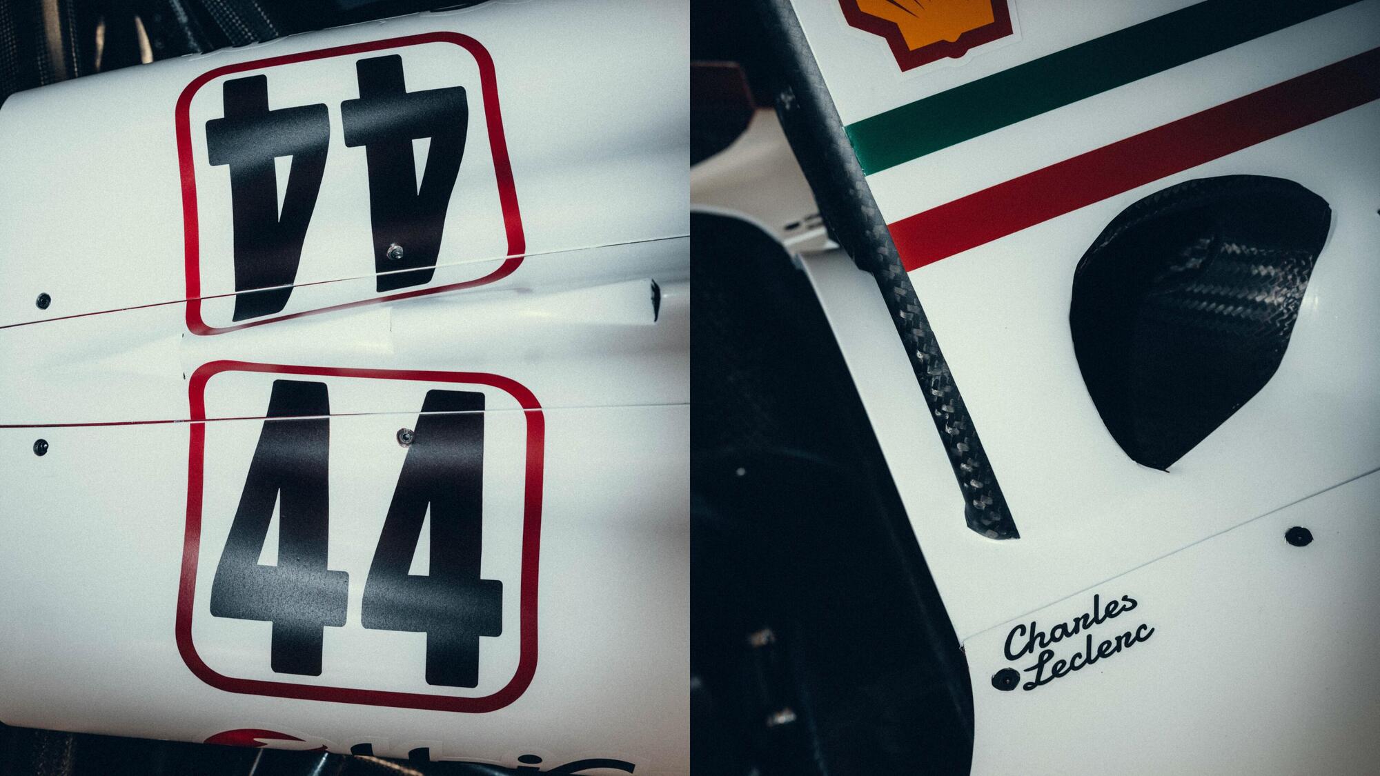 Ferrari livrea Monza dettagli