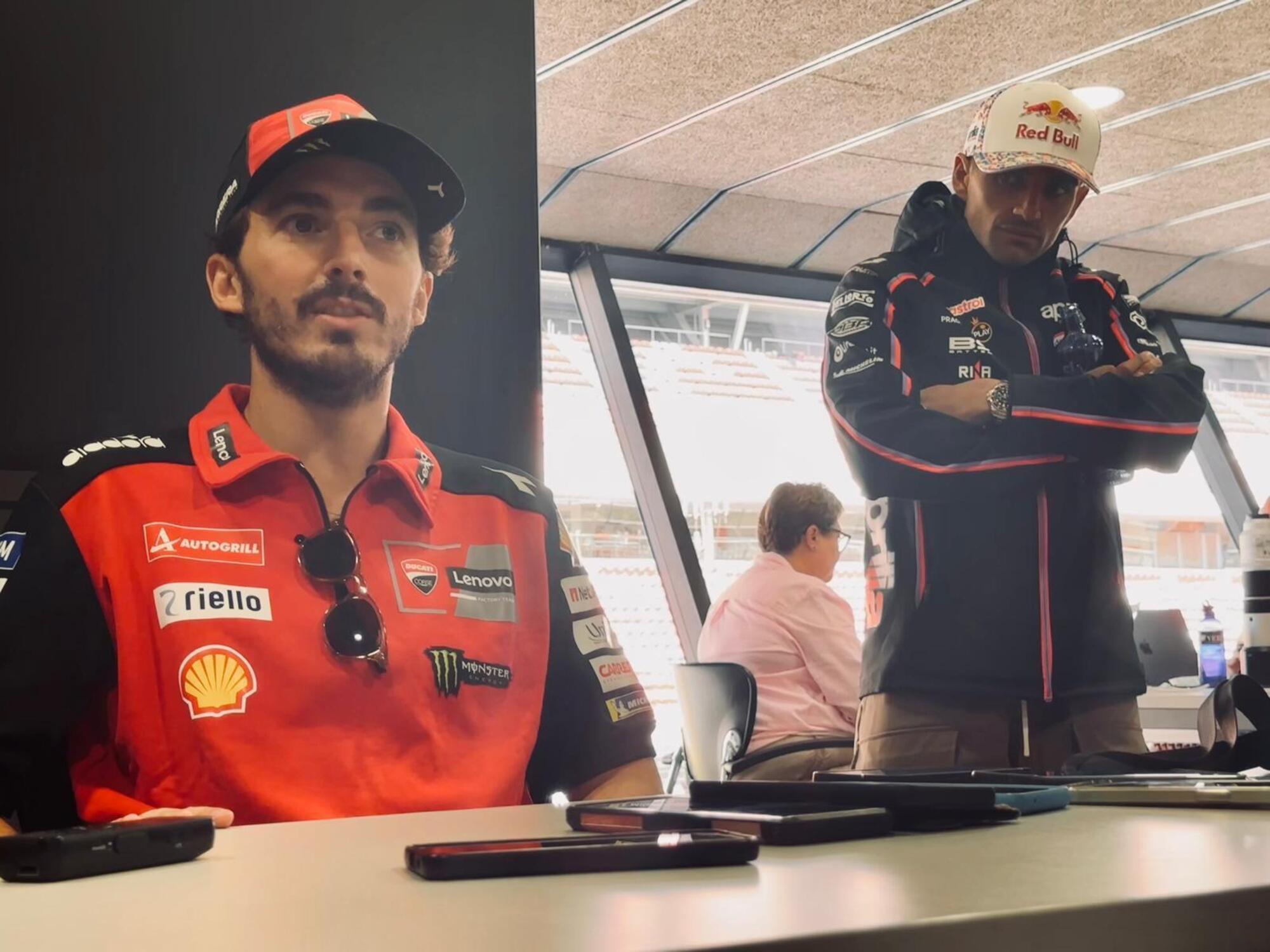 Pecco Bagnaia Jorge Martin