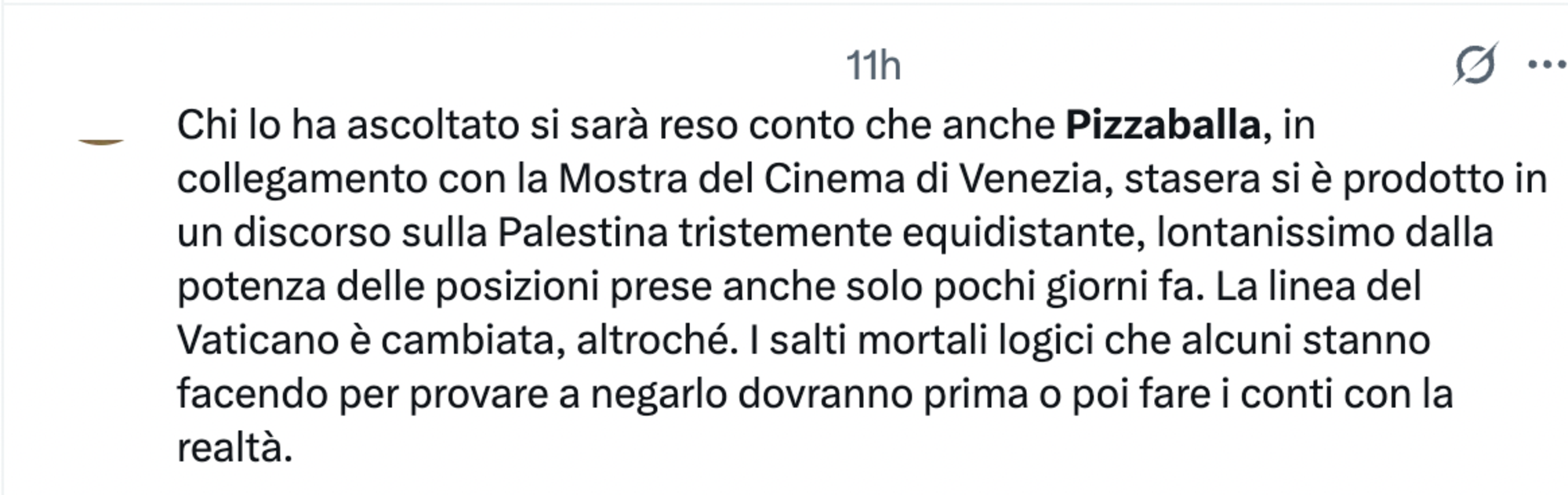 I commenti al discorso di Pizzaballa