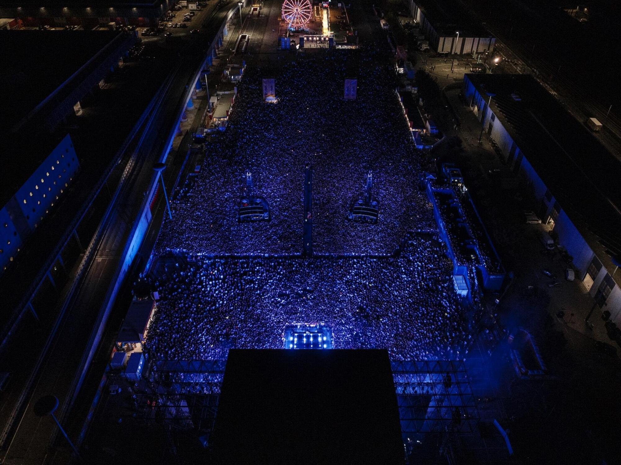 Il Lebonski Park dall'alto
