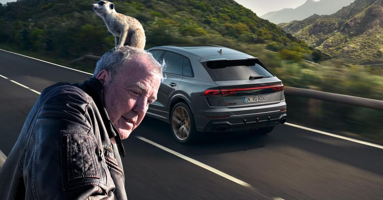 Jeremy Clarkson prova l&#039;Audi Rs Q8 e smonta il mito: un mostro da pista rovinato da sistemi di sicurezza e mille pulsanti?