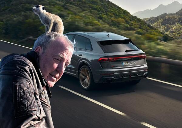 Jeremy Clarkson prova l&#039;Audi Rs Q8 e smonta il mito: un mostro da pista rovinato da sistemi di sicurezza e mille pulsanti?