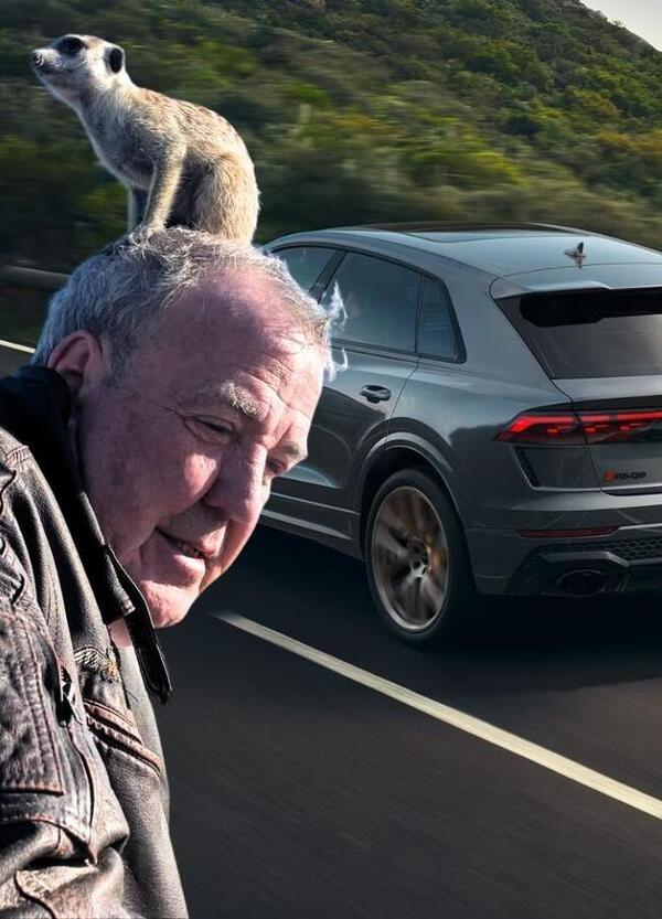 Jeremy Clarkson prova l&#039;Audi Rs Q8 e smonta il mito: un mostro da pista rovinato da sistemi di sicurezza e mille pulsanti?
