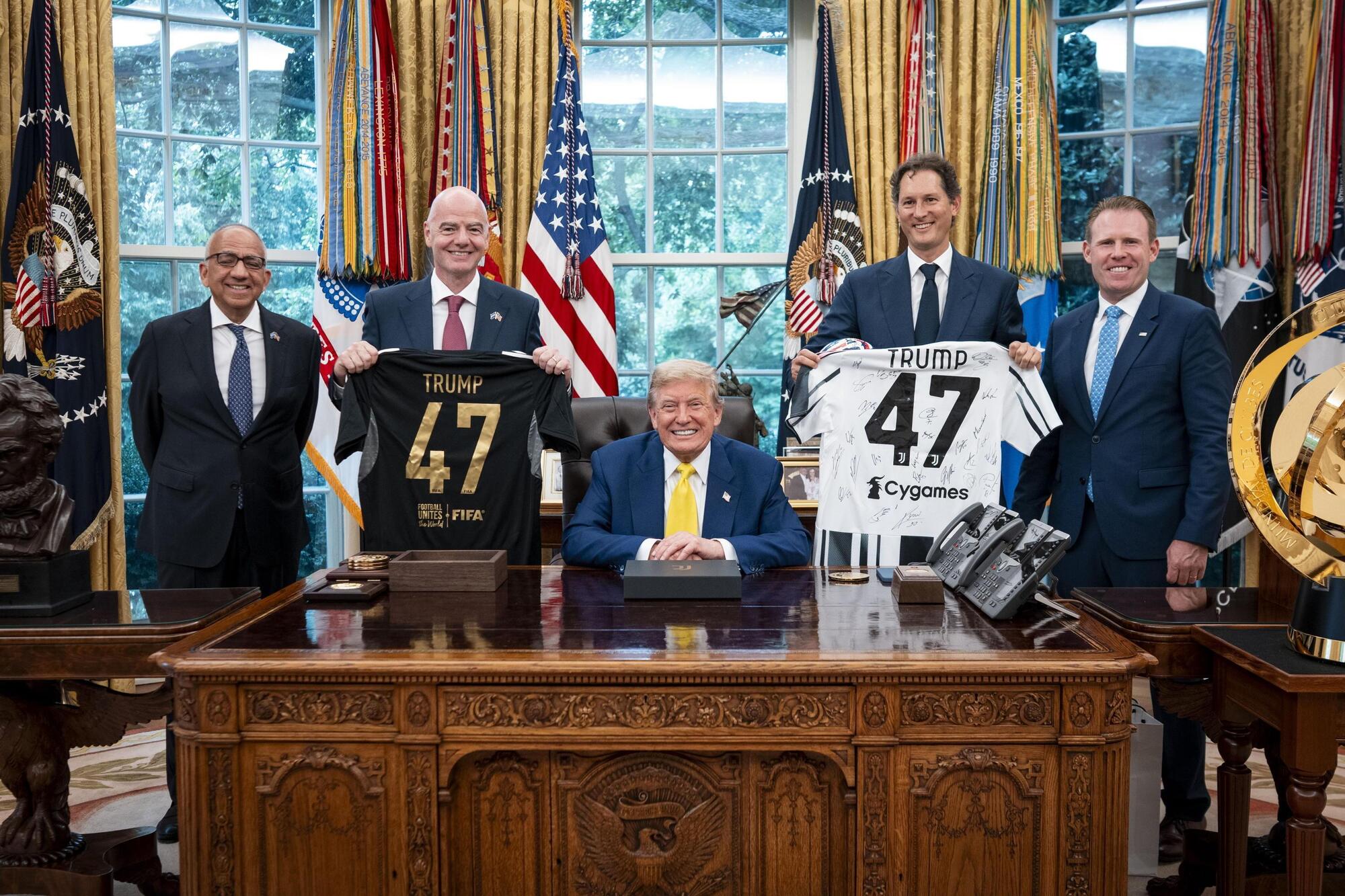 elkann trump ansa