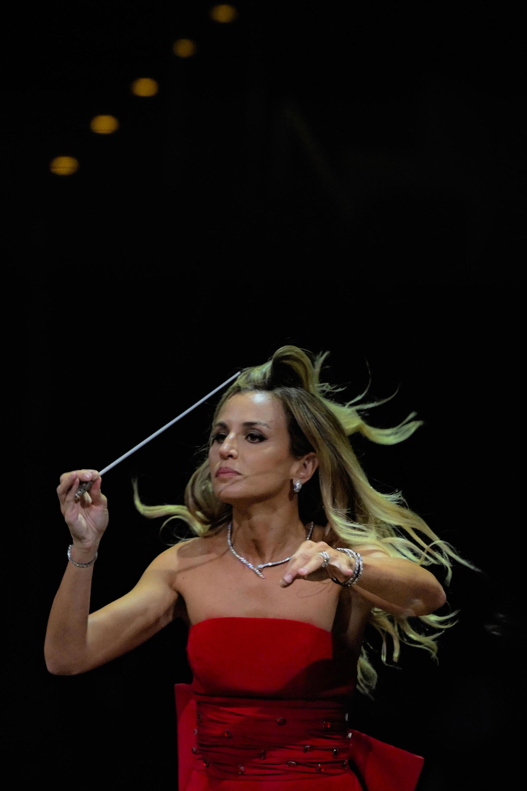 Il direttore d&#039;orchestra Beatrice Venezi