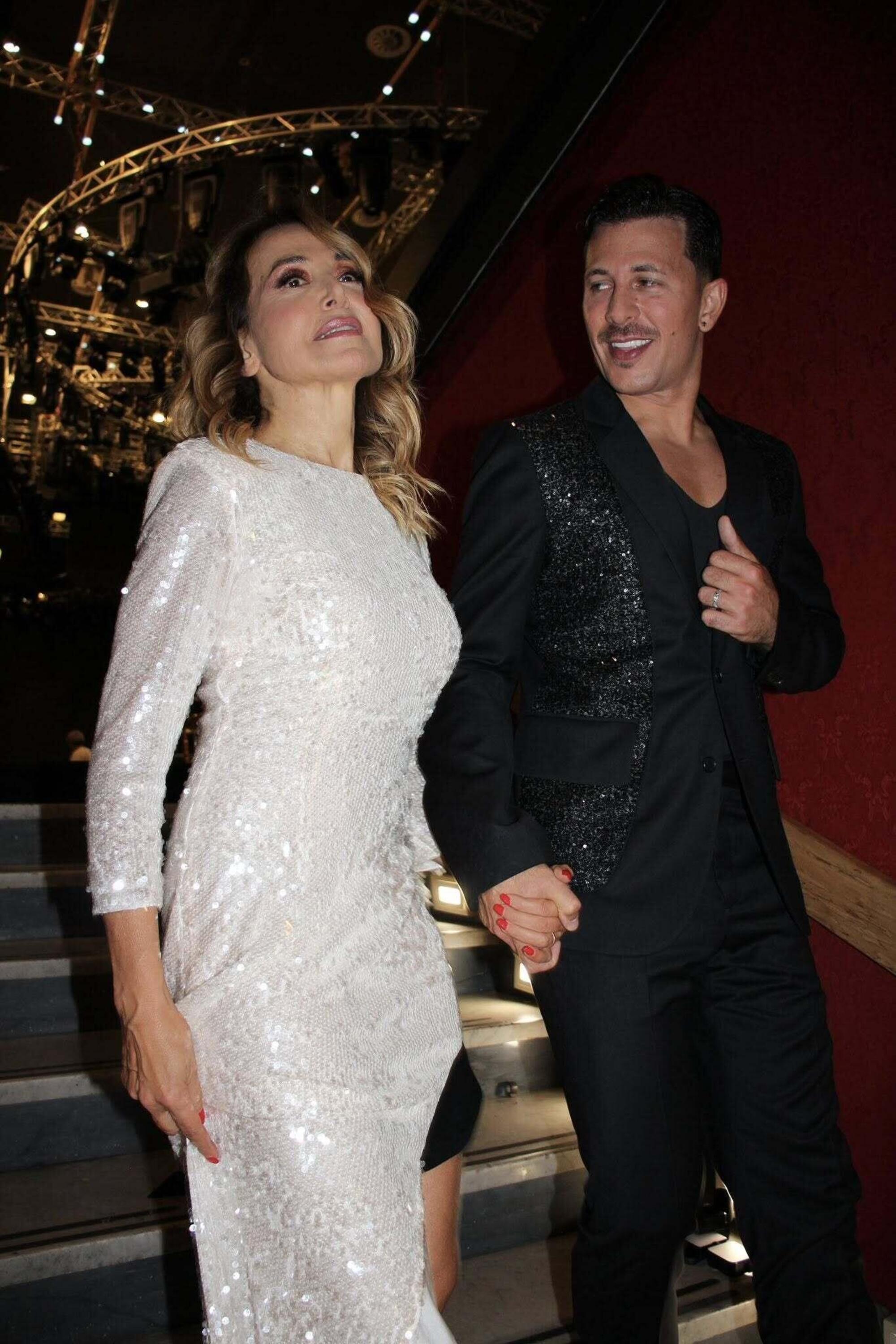 Barbara D&#039;Urso e il ballerino Pasquale La Rocca