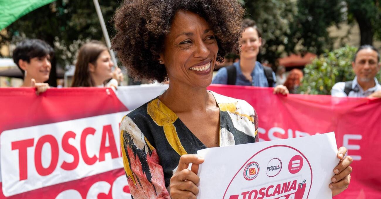 La candidata nera di Toscana Rossa! Ma chi &egrave; Antonella Bundu? Ispira simpatia, contro la destra ma pure contro il Pd. E forse la sinistra da donne come lei dovrebbe ripartire...