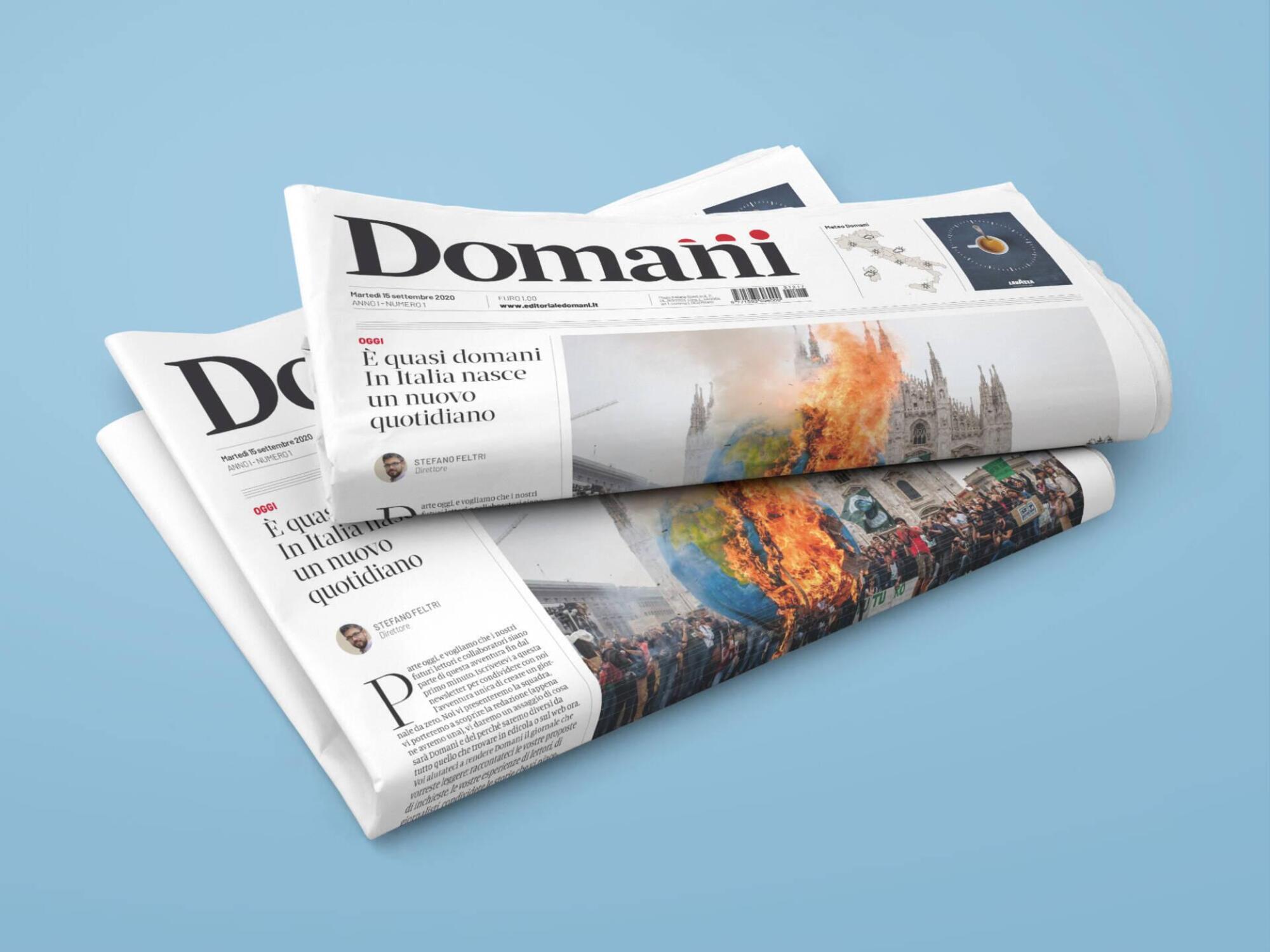 Il quotidiano Domani