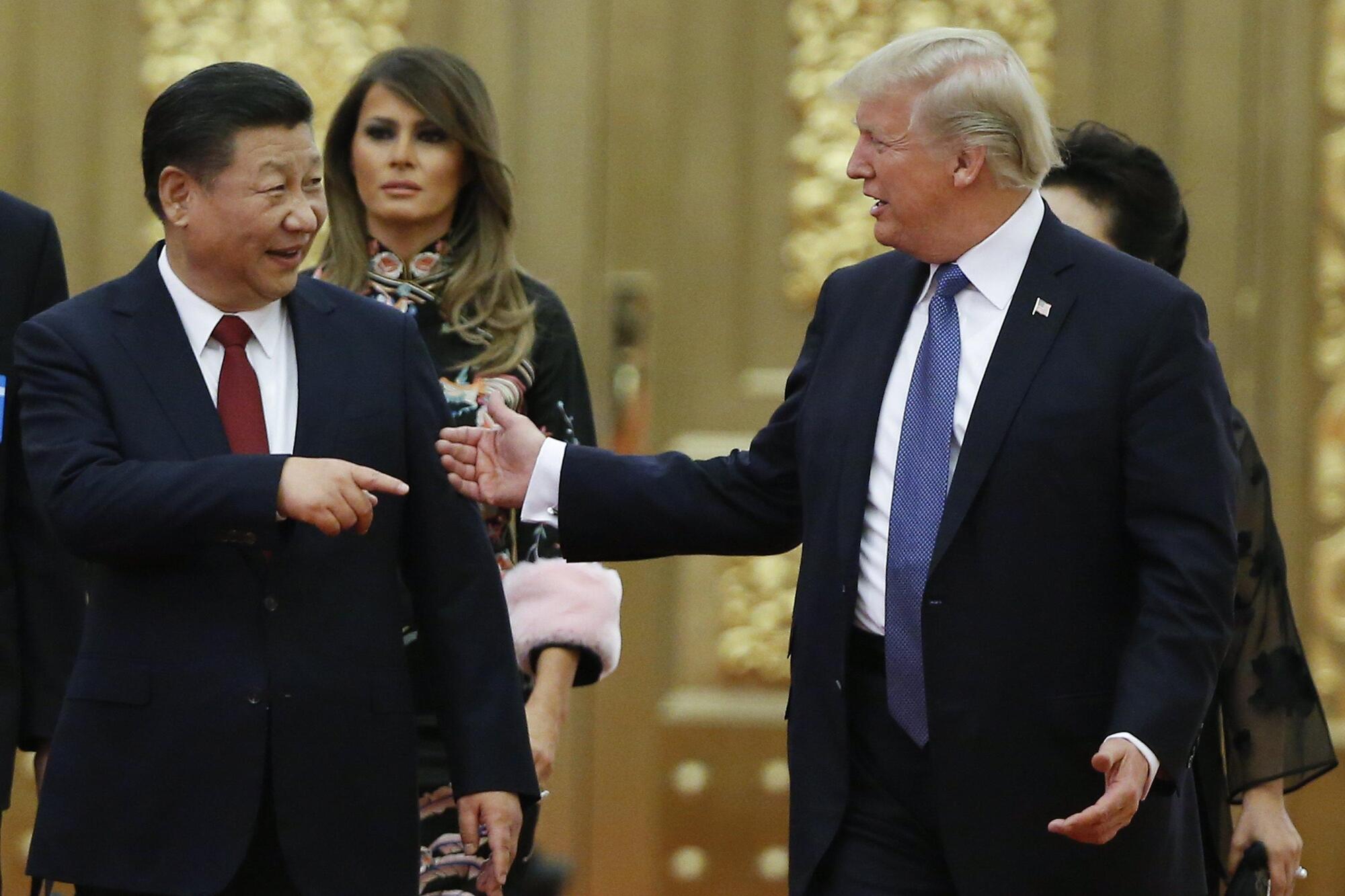 Xi Jinping e Donald Trump