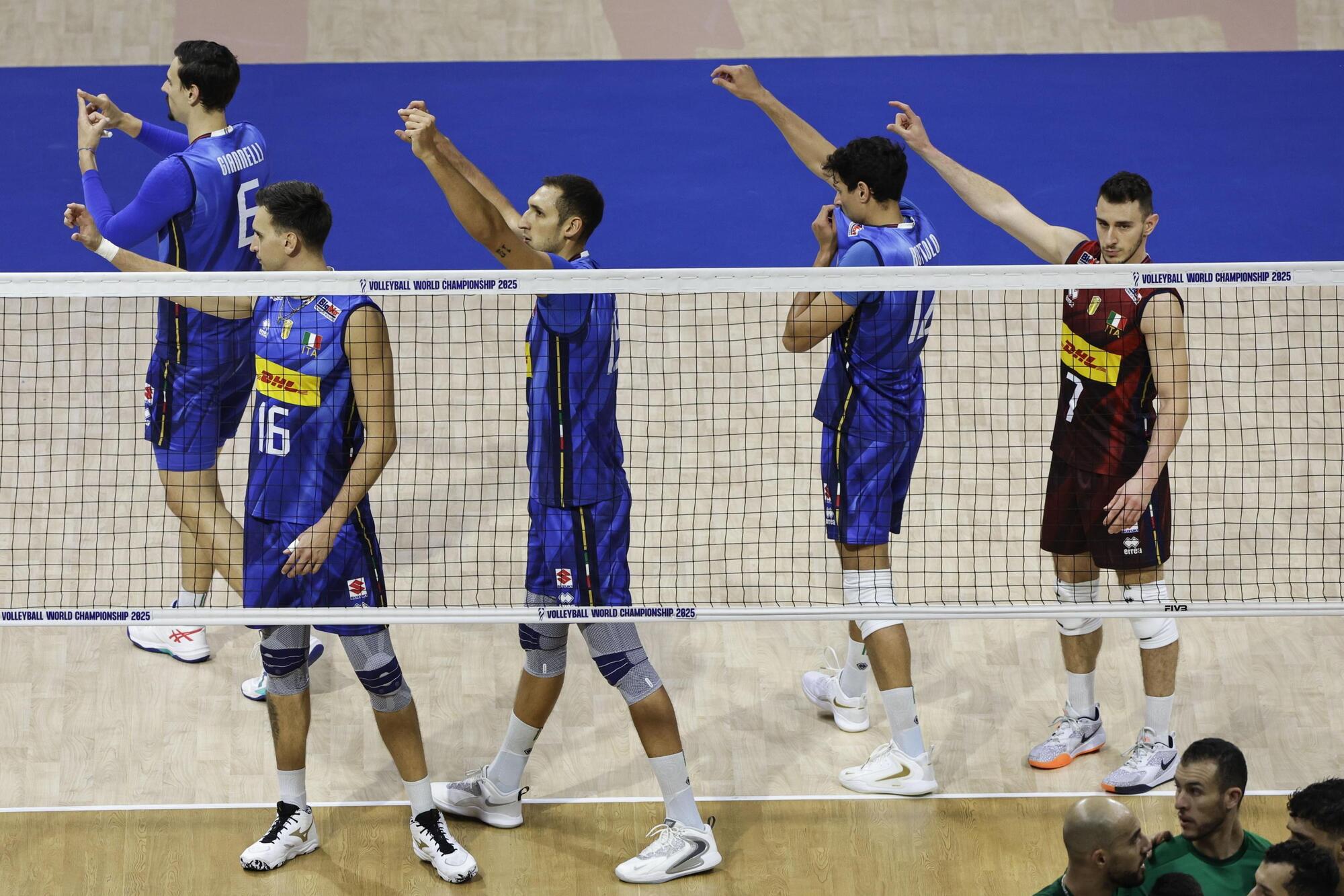 La Nazionale maschile di volley