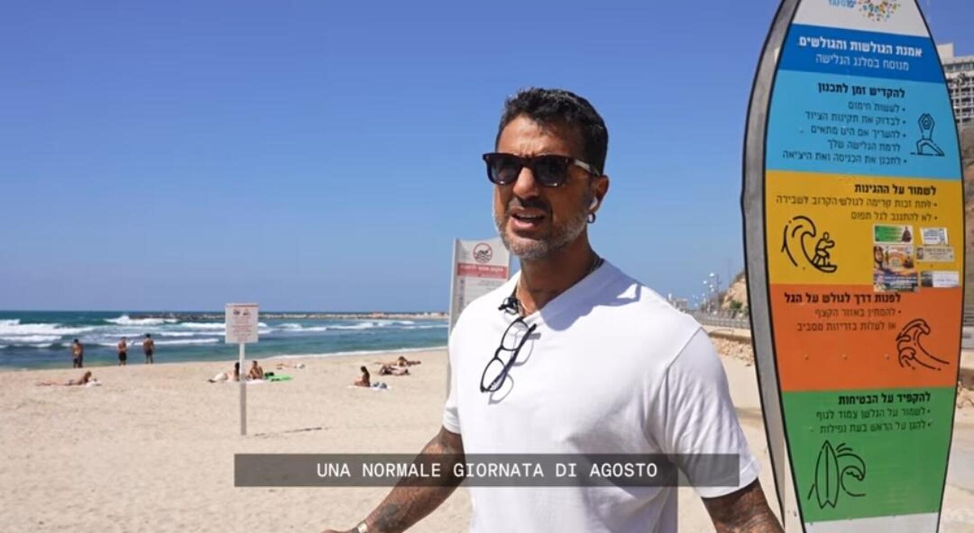 Fabrizio Corona a Tel Aviv