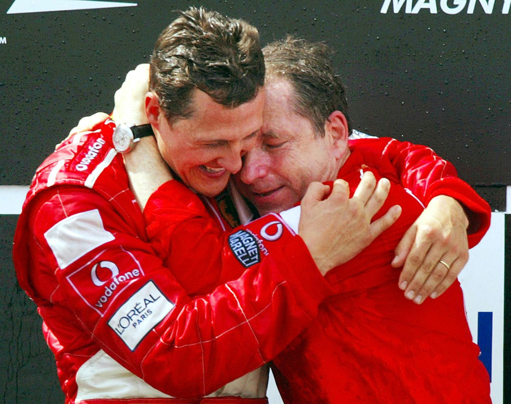 Ferrari Michael Schumacher Jean Todt 