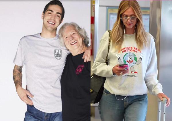Chiara Ferragni, &quot;Illusi per sempre&quot; &egrave; la sua nuova collezione moda. Ma non &egrave; che l&#039;ha &quot;copiata&quot; da Tommaso Zorzi?! Tra &quot;sottoni&quot; il passo &egrave; breve...