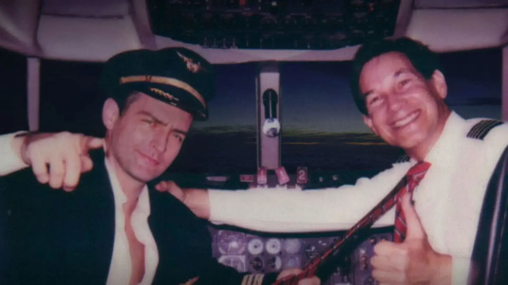 Charlie Sheen a bordo dell&#039;aereo che ha pilotato