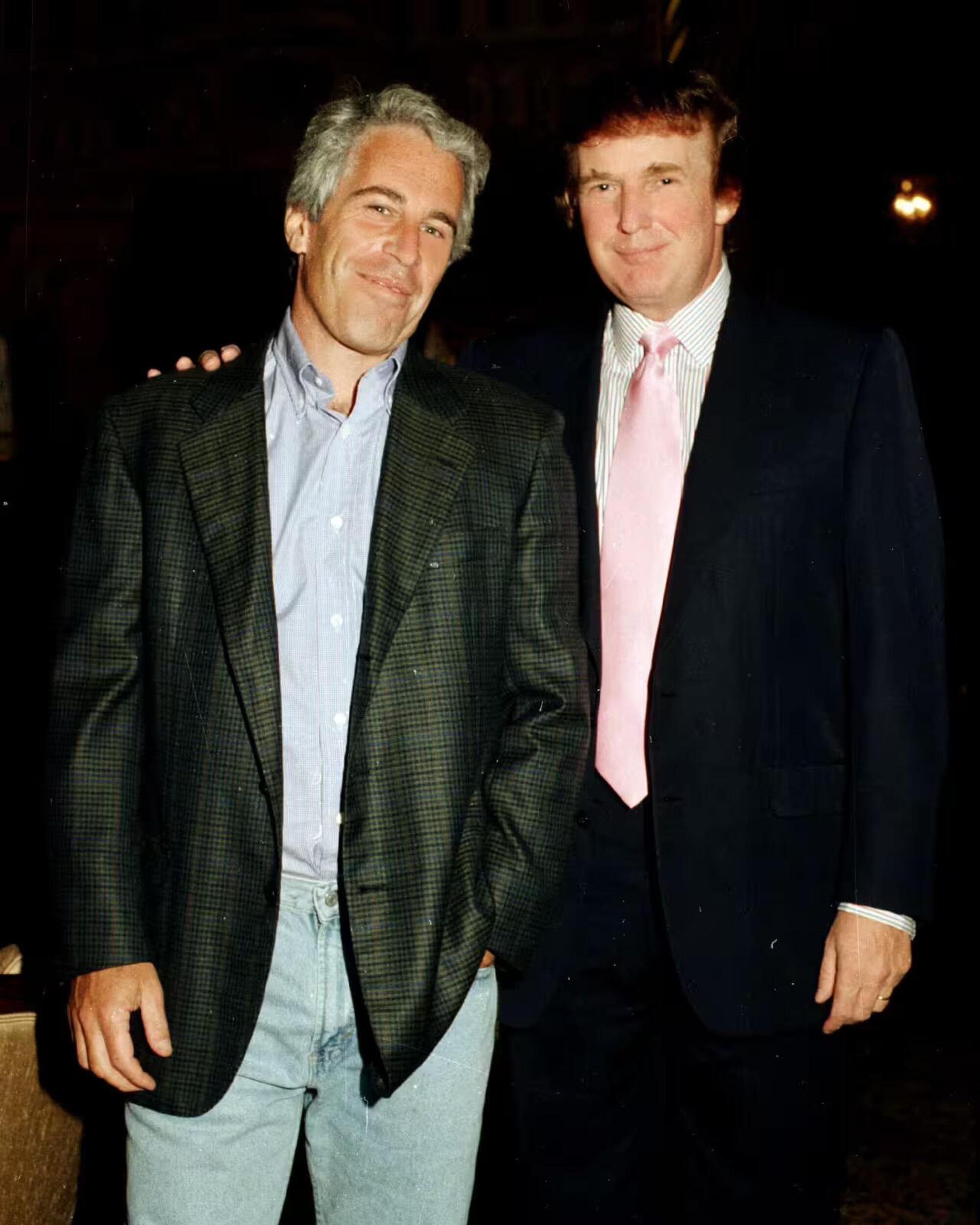 Jeffrey Epstein e Donald Trump