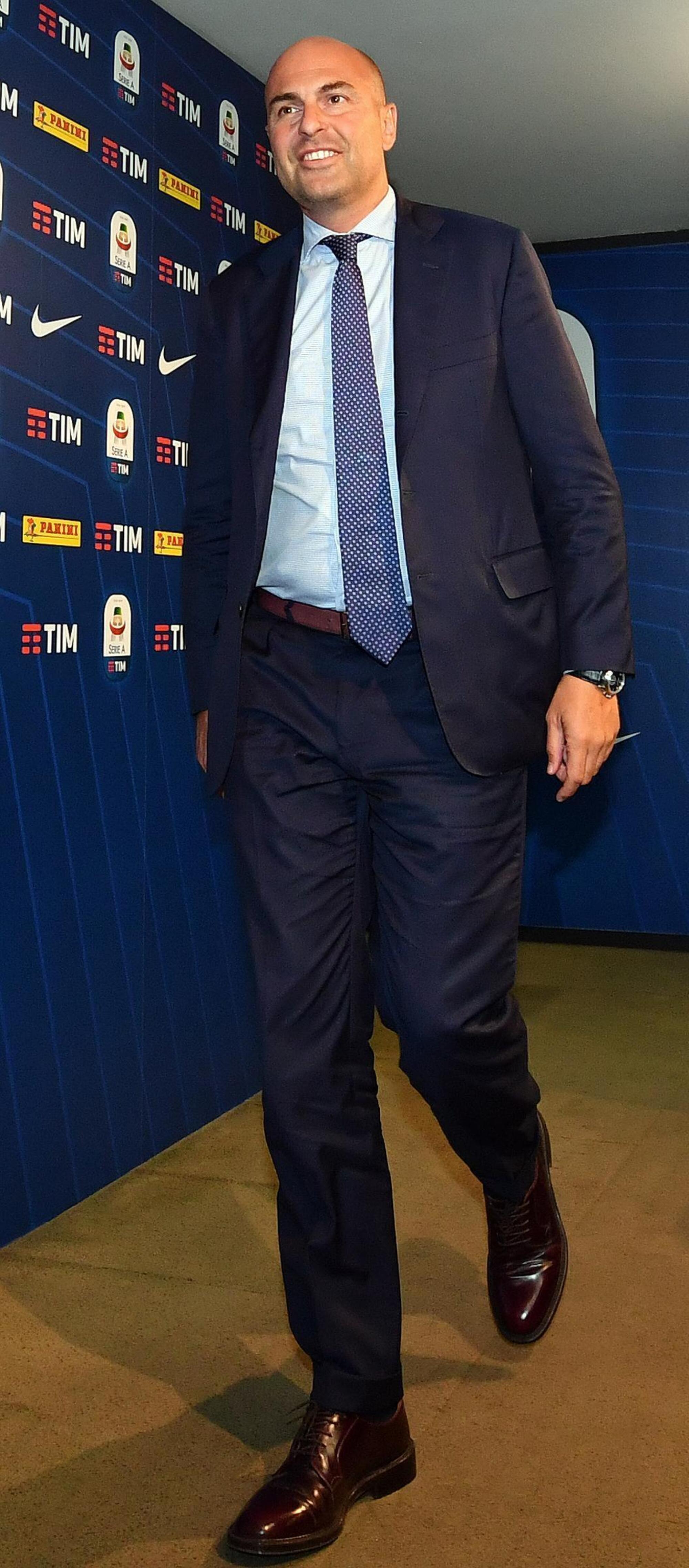Il presidente Giulini