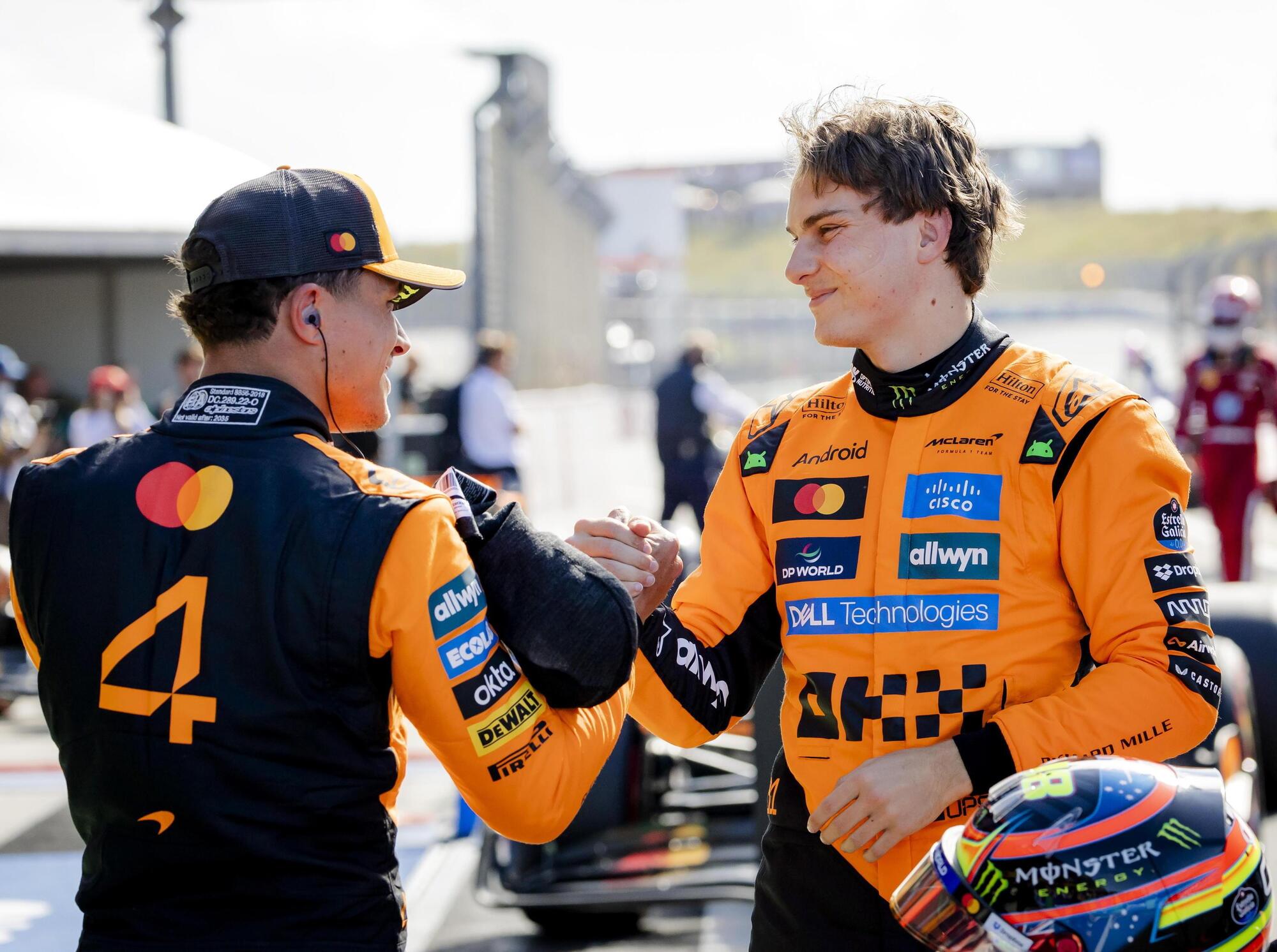 Lando Norris e Oscar Piastri, 2025