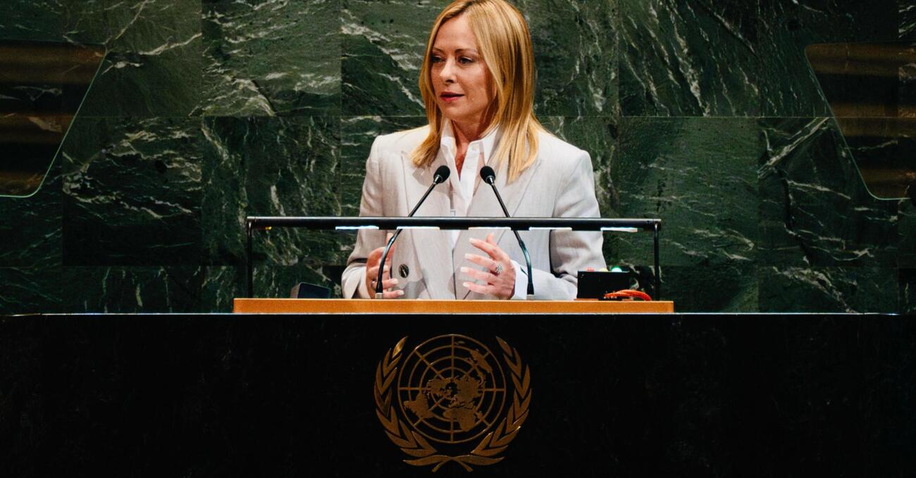 ⁠Ma quant&rsquo;&egrave; paraculo il discorso di Giorgia Meloni all&rsquo;Onu? Critica Netanyahu, ma l&rsquo;Italia non riconoscer&agrave; lo Stato palestinese: &ldquo;Non possiamo premiare Hamas&rdquo;