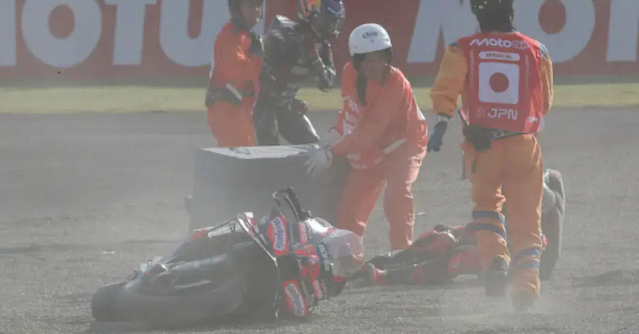 Quando non basta mai: frattura scomposta della clavicola per Jorge Mart&igrave;n dopo il tremendo crash di Motegi