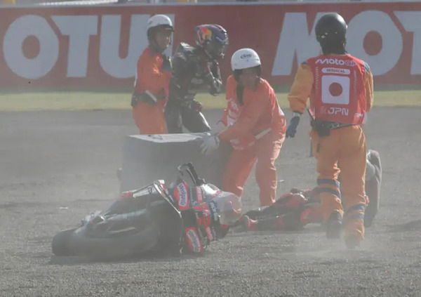 Quando non basta mai: frattura scomposta della clavicola per Jorge Mart&igrave;n dopo il tremendo crash di Motegi
