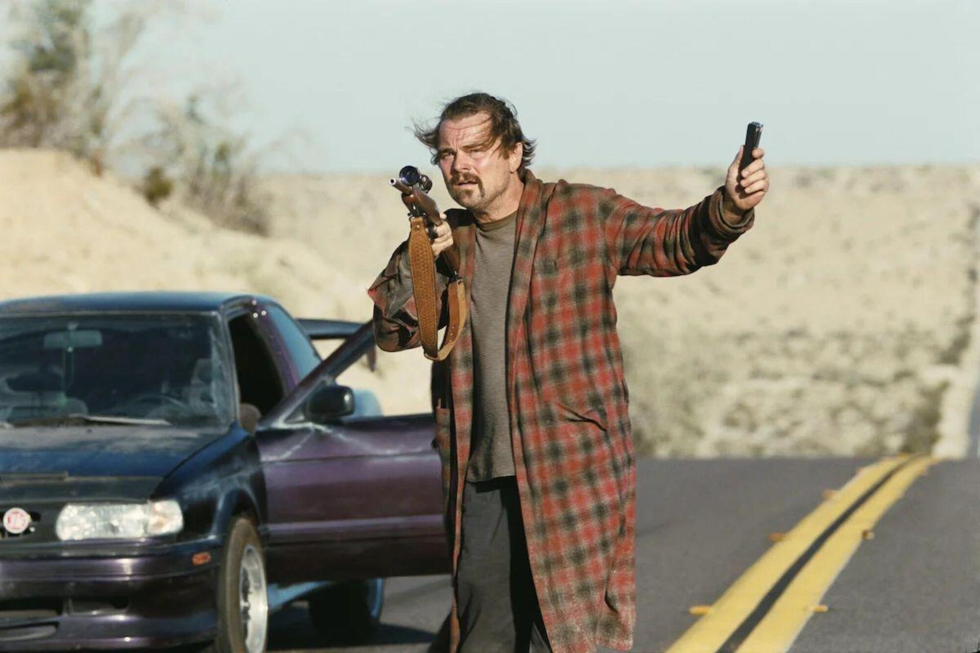 Leonardo Di Caprio in &quot;Una battaglia dopo l&#039;altra&quot;