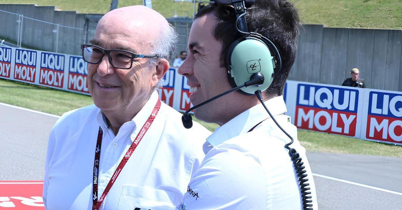 Oh, ma non sar&agrave; che Dorna e Liberty Media sono gi&agrave; allo scontro? Ezpeleta Jr: &ldquo;Scioccato da certe notizie&quot;