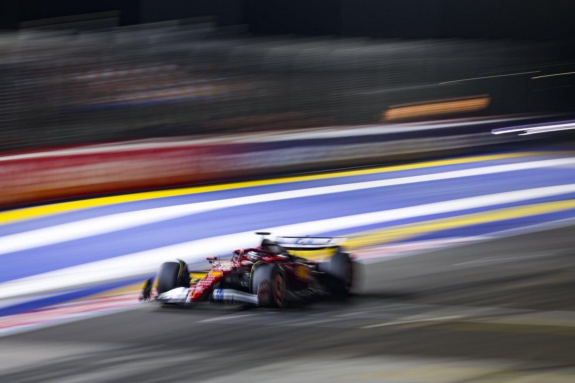 Charles Leclerc Ferrari Singapore