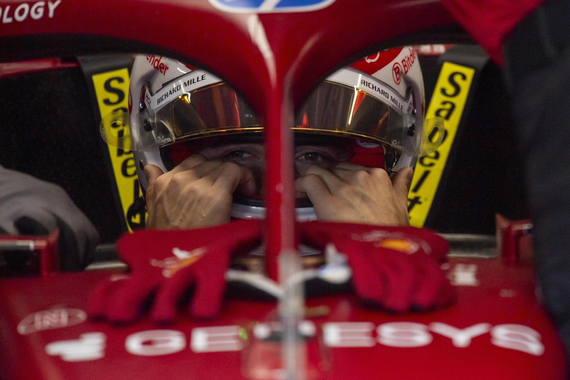 Charles Leclerc Ferrari F1