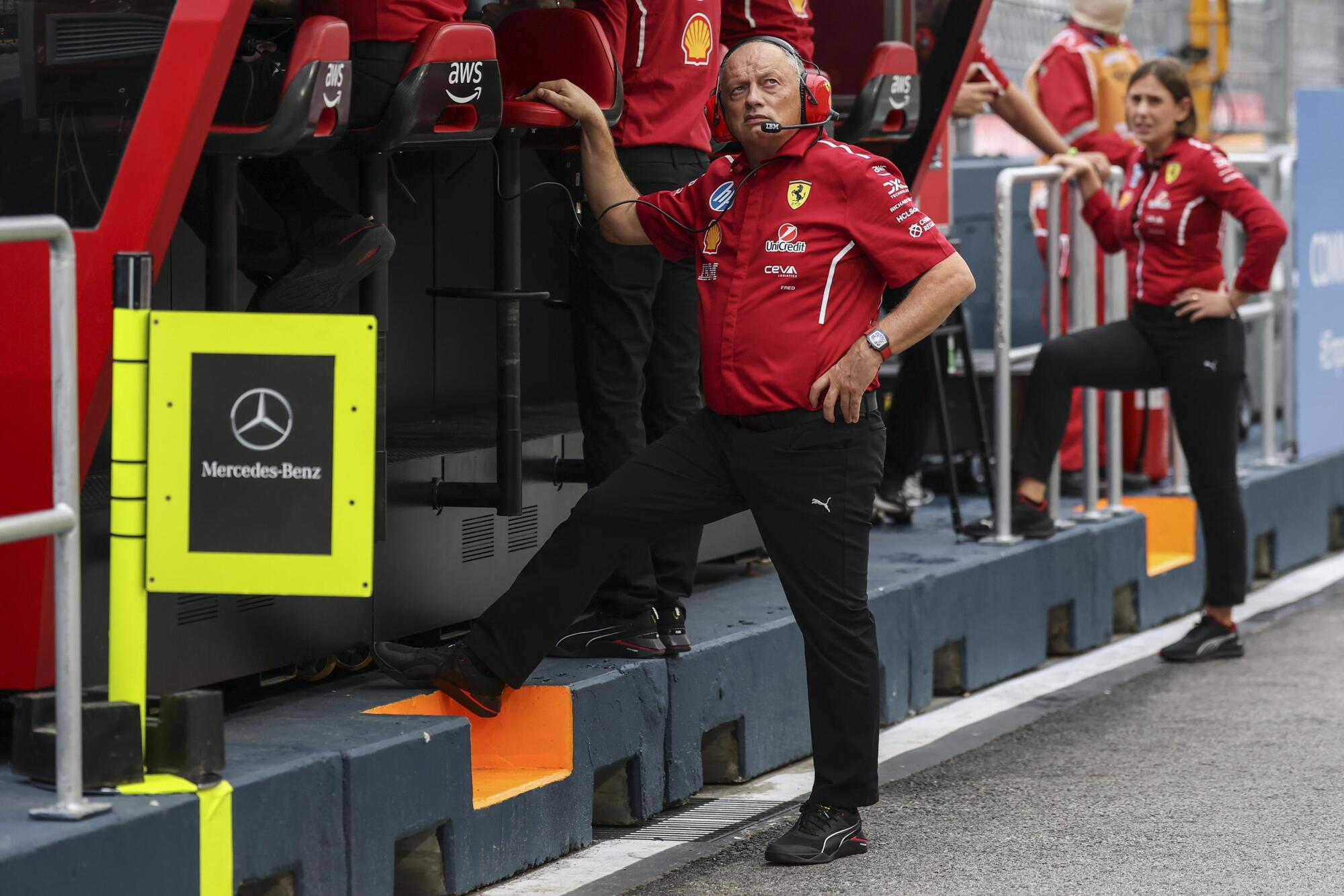 Frederic Vasseur Ferrari Singapore F1