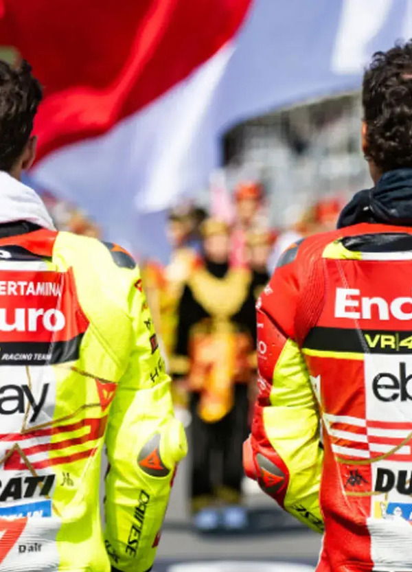 Oh, tutto ok in VR46? Fabio Di Giannantonio e Franco Morbidelli si pizzicano (solo) come due che vogliono di pi&ugrave;